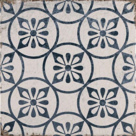 Garcia Petal Blue Matt Glazed Porcelain