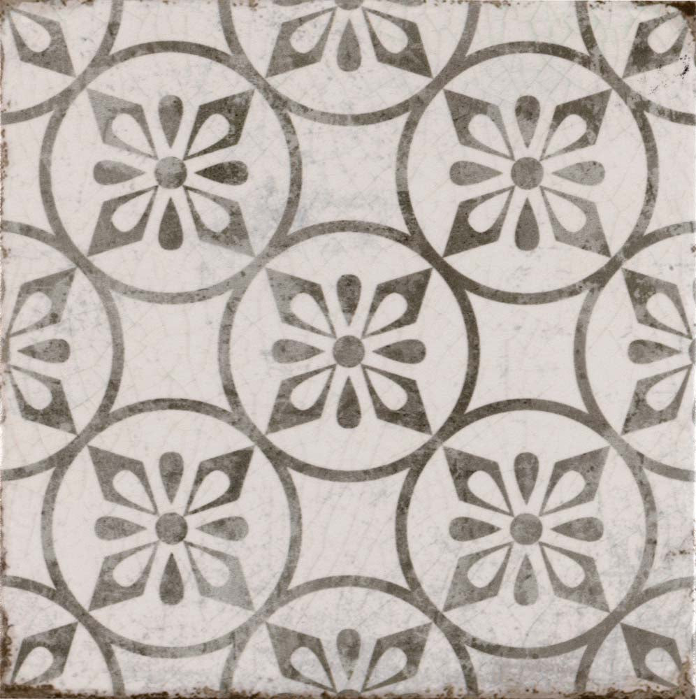 Garcia Petal Grey Matt Glazed Porcelain W&F 200x200mm