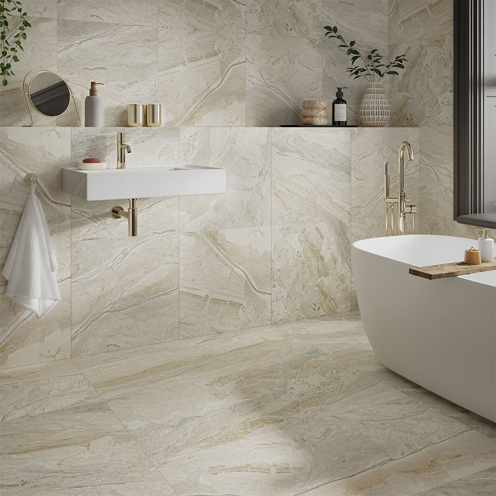 Earthsong Natural Anti Slip Matt Porcelain 600x600mm (R11)