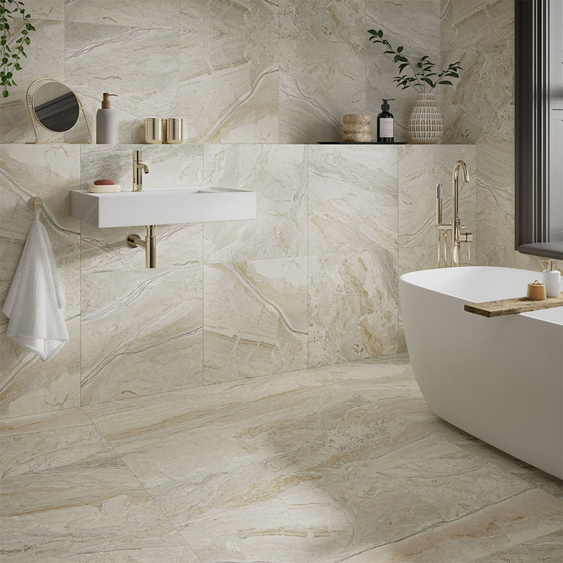 Earthsong Natural Anti Slip Matt Porcelain 600x600mm (R11)