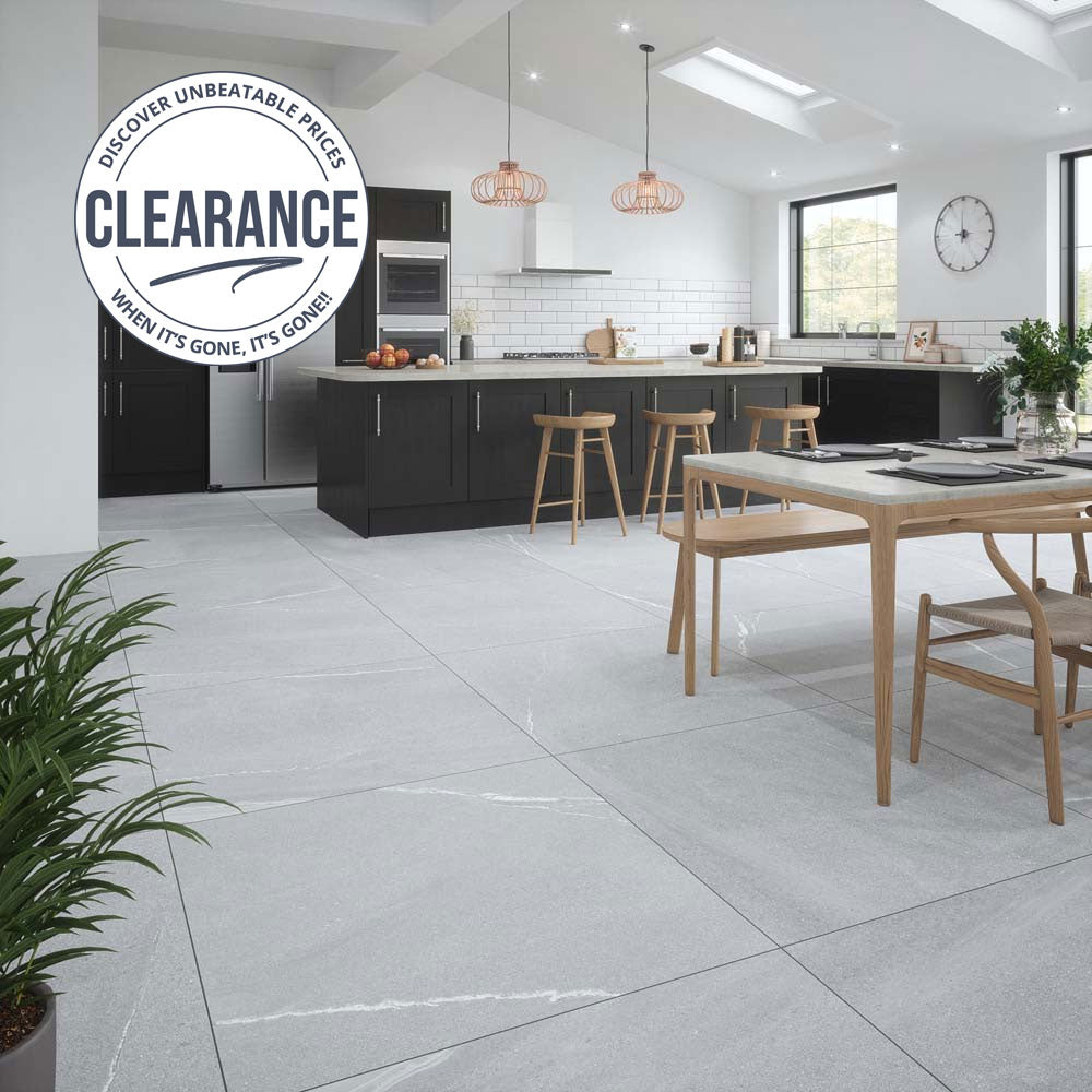 Eastford Grey Matt Porcelain W&F 1000x1000mm