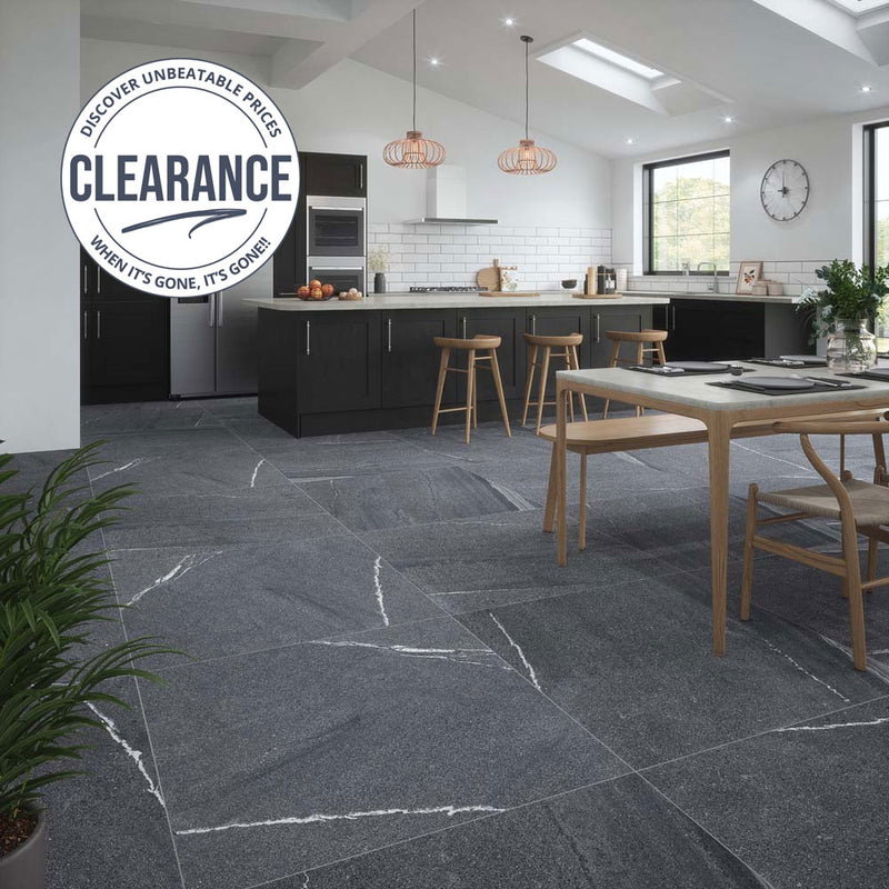 Eastford Anthracite Matt Porcelain W&F 1000x1000mm